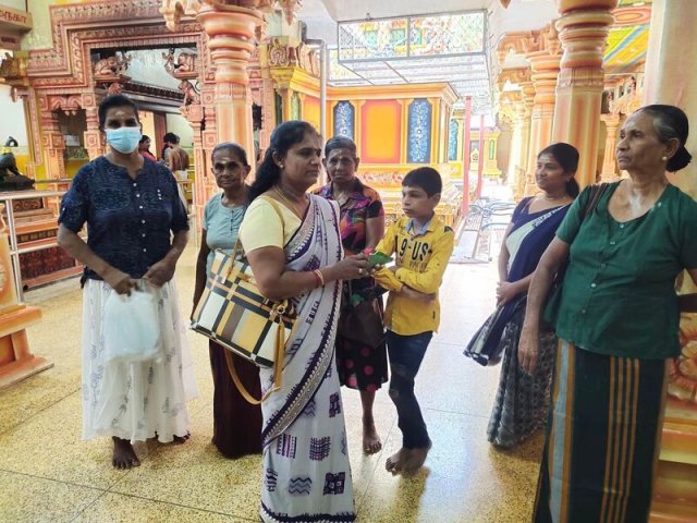 Special prayer in Kandasamy Temple for Elders Day-12.10.2022